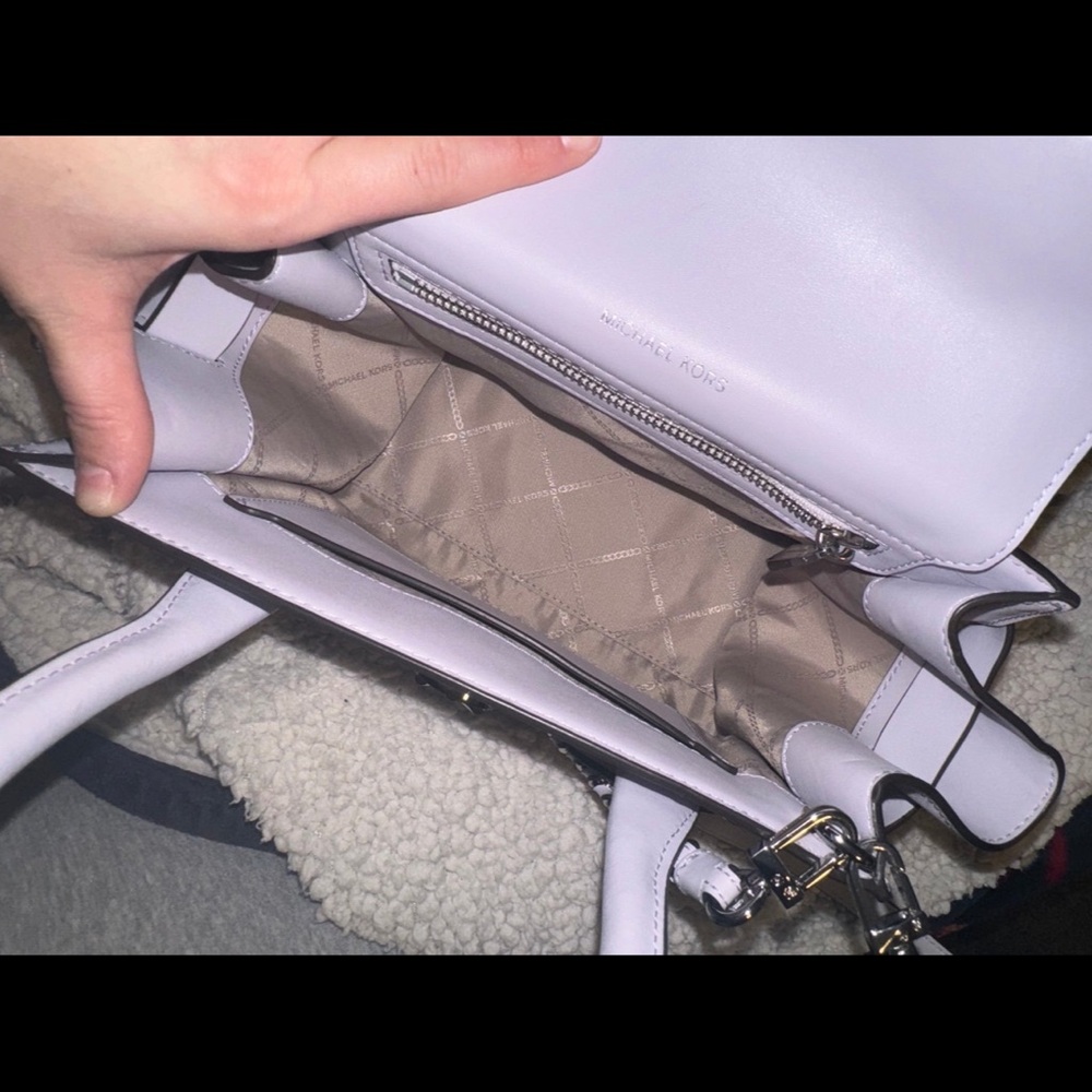 Michael Kors Lavender Handbag - Picture 5 of 5
